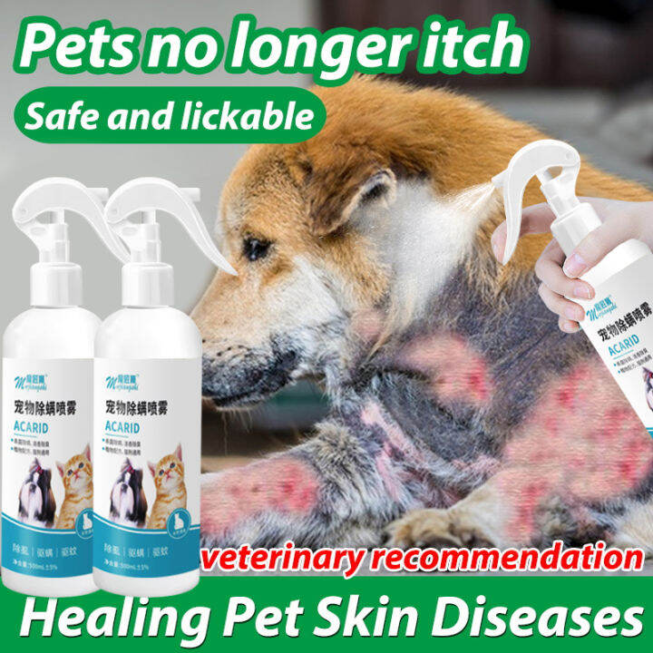500ml Pet Skin Treatment Spray for Dogs and Cats Kitten and Puppy Anti