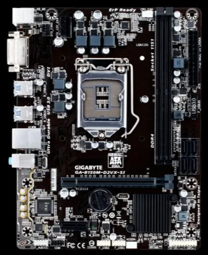 激安通販の GIGABYTE 美品 GA-B150M-D2V 対応 i7/i5/i3/Pentium