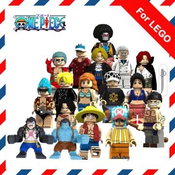 Japan Anime Movie One Piece Luffy Minifigs Bricks Kids Kits Compatible