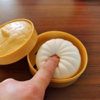 Simulation Steamed Buns Squeeze Toys Slow Rising Stress Relief Soft Toys Relieve Anxiety Pass Boring Time Childrens Day Gift