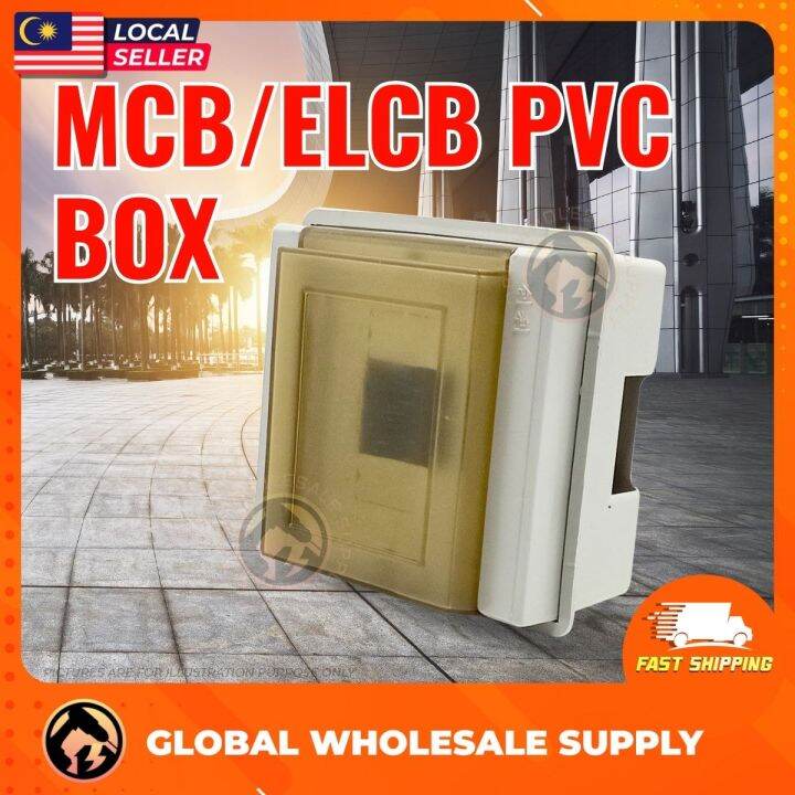 MCB/ELCB PVC BOX 1Way MCB Box Circuit Breaker Box Miniature Circuit