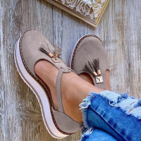 【CW】New Women Sandals Summer Casual Flat Platform Heel Fridge Buckle Strap Female Sandals Platform Women Shoes for Women 2021