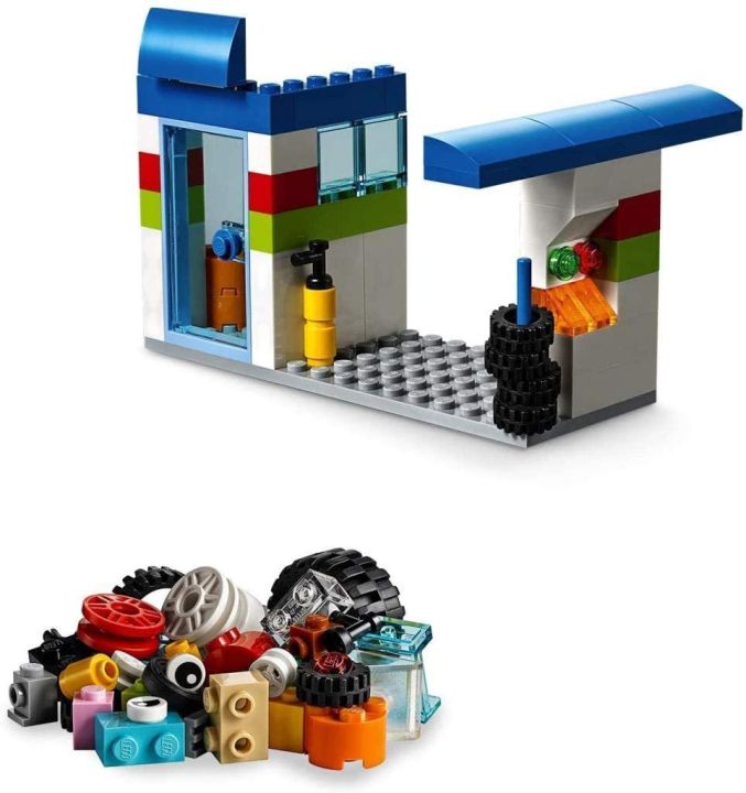 ตัวต่อเสริมทักษะ-lego-classic-bricks-on-a-roll-10715-building-set-442-pieces-ราคา-1590-บาท