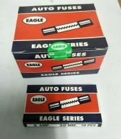 AUTO FUSES EAGLE SERIES หลอดฟิวส์แก้ว20มิล(แพค100ชิ้น).5a, 1a, 2a, 3a, 5a, 10a, 15a, 20a, 25a, 30a, 50aใช้กี่แอมกรุณาทักแชท