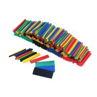 530PCS Assortment Electronic Wrap Wire Cable Insulated Polyolefin Heat Shrink Tube Ratio Tubing Insulation PE Shrinkable Tubes Cable Management