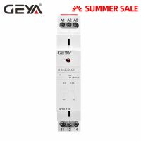 【☸2023 New☸】 ACCD TOY STORE Geya รีเลย์ Gr8รางดิน12V รีเลย์ควบคุมอุตสาหกรรม Ac/Dc12v พร้อม1Spdt 2Spdt 3Spdt