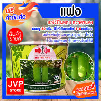 **ส่งฟรี**แฟงไส้ตันลูกผสม ปิ่นทองF11 ตราศรแดง บรรจุ 50 กรัม มีให้เลือกแพ็ค 1-5กระป๋อง เมล็ดพันธุ์แฟง ปลูกง่าย โตไว ให้ผลผลิตดก เมล็ดแฝง