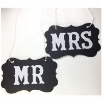 1ชุด MR &amp; MRS Photo Props งานแต่งงานตกแต่งเจ้าสาว Party ตกแต่ง Party Supplies Baby Shower Happy Birthday สำหรับงานแต่งงาน Q