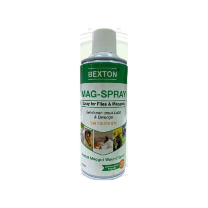 Bexton Magspray maggots wound care Spray 400ml♬ Lazada