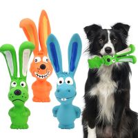 1Pc Toy For Dogs Latex Squeaker Chew Training Products Dogs Puppy Squeak Toys Screaming Ruer Dog Brain Nylon Dog