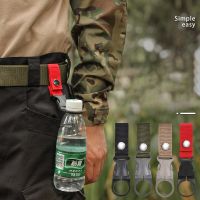 *CNEDC Outdoor Tactical Nylon Water Bottle Hanging Buckle Webbing Hanging Carabiner Carrying Clip