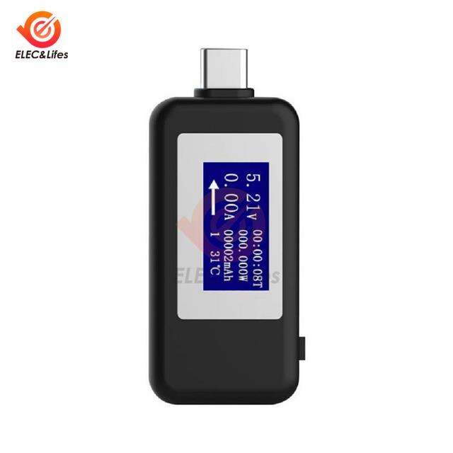 4-30v-dc-usb-tester-type-c-lcd-digital-current-voltage-meter-timing-ammeter-usb-charger-doctor-capacity-tester-power-indicator