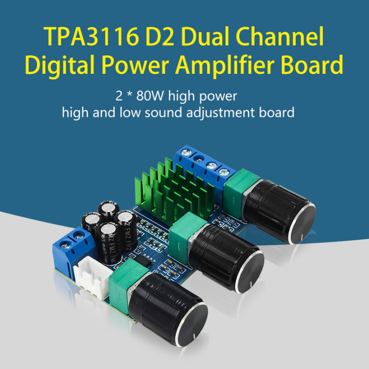 xh-m567-tpa3116d2บอร์ดเครื่องขยายเสียง-บอร์ดเครื่องขยายเสียงดิจิตอลพลังสูงสเตอริโอปรับความถี่โมดูลสูงและต่ำเครื่องขยายเสียงออดิโอ