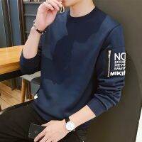 COD lianshai เสื้อกันหนาวแขนยาวแฟชั่นฤดูใบไม้ร่วงฤดูหนาว Mens Fashion Long Sleeve Hoodies Green