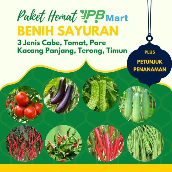 VIRALL IPB Mart: Paket Benih, Belajar Berkebun Sayuran Buah Untuk ...