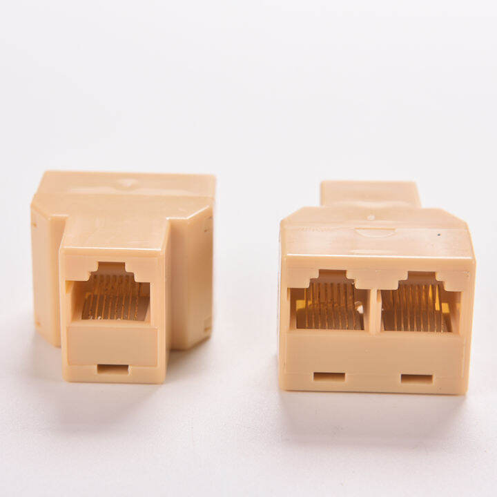 uni-hot-sale-2x-dz517-rj45-6-ethernet-cable-lan-port-1-to-2-socket-splitter-connector-adapter