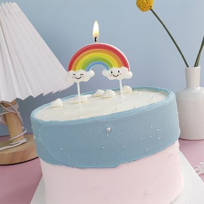 【cw】 Incense Fragrant Clouds Candles Fruits Aromatic Birthday Candle Wholesale