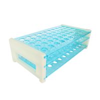 【CW】◙☫㍿  Plastic 50 Holes 13mm Centrifugal Test Tube Holder Tubing Rack Laboratory School Supply Lab