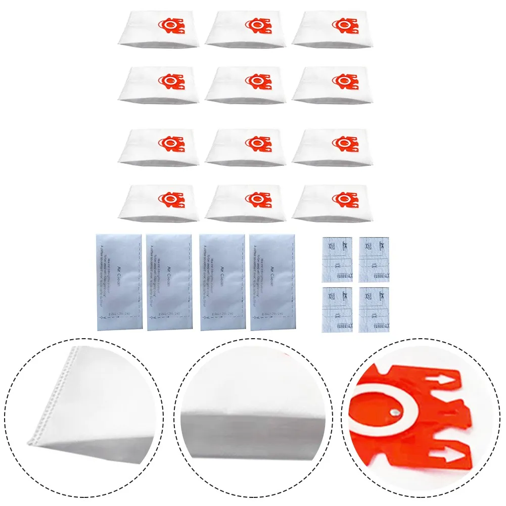 COMPATIBLE MIELE GN TYPE VACUUM BAGS PACK 5 - KGA-SUPPLIES
