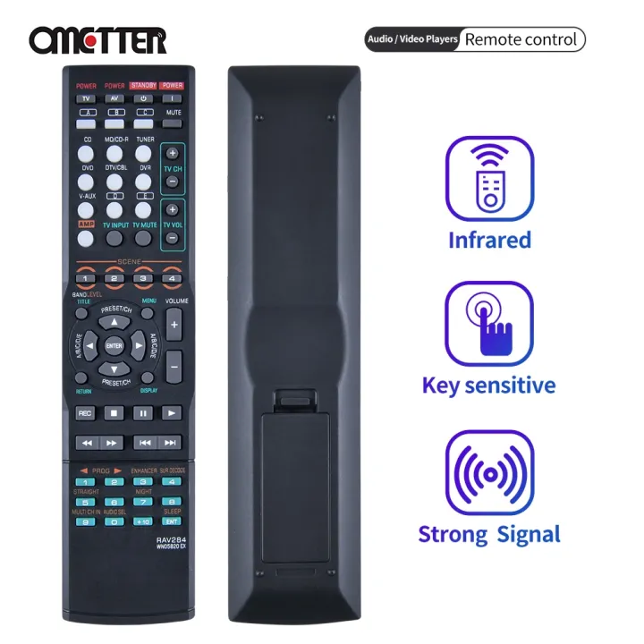 RAV284 RAV315 for Yamaha Remote Control AV Receiver RX-V363 RX-V363-B ...