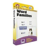 [Zhongshang original]Learning line flashcards - word families