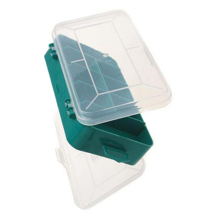 penggong-13-grids-tool-box-double-side-toolbox-organizer-storage-box-multifunction-tool-case-for-small-components
