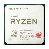 AMD Ryzen 5 5600 R5 5600 3.5 GHz หก-Core สิบสองเกลียว7NM เครื่องประมวลผลซีพียู65W L3 = 32M 100-000000927ซ็อกเก็ต AM4 Gubeng