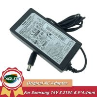 คุณภาพสูง warranty years ?Original A4515 14V 3 Power FPN T24C350LT DSM New A4514 LU28E590DS AC For U28E590D SAMSUNG UE22F5400 Adapter Supply A4514-DDY original 3.215A