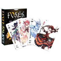 【CW】❇卐♘  Anime Date A Board Game Cards Hardcover Poker With