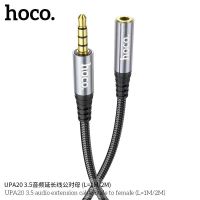 Hoco UPA20 สายต่อแจ็ค 3.5 มม. สายต่อสัญญาณเสียง​ ความยาว: 1m./2m.สายแปลงแจ๊ค Fully compatible 3.5 audio extension cable