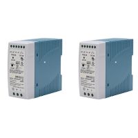 ❦☼ 2X MDR-60 12V 60W Din Rail Power Supply Ac-Dc Driver Voltage Regulator Power Suply 110V 220V