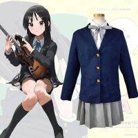 สุดเท่ Akiyama Mio K-ON! ชุดยูนิฟอร์มคอสเพลย์ JK ชุดนักเรียน ชุดเสื้อแจ็กเก็ต กระโปรง ชุดคอสเพลย์อนิเมะ สําหรับผู้หญิง ปาร์ตี้ฮาโลวีน