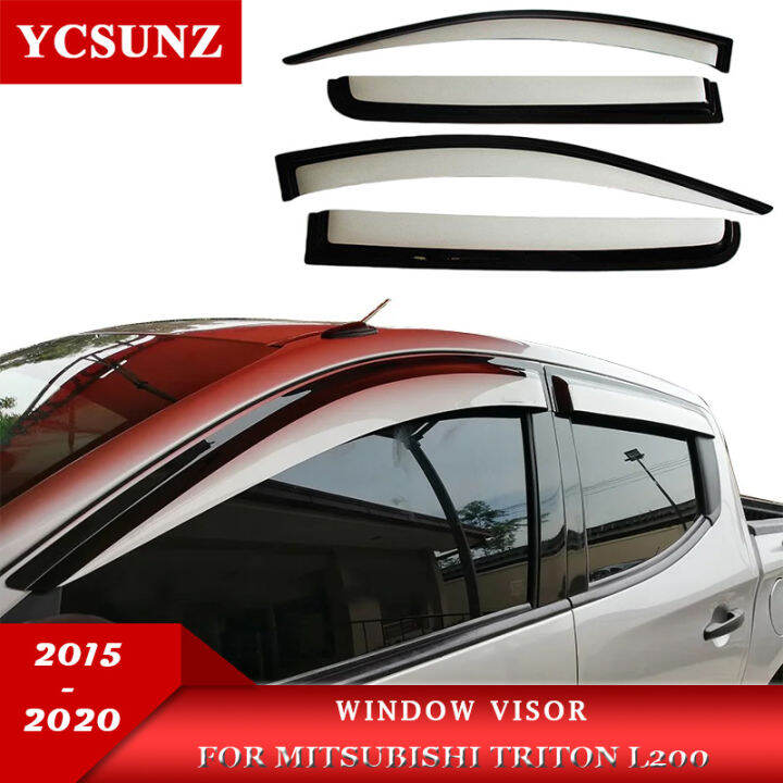 Side Window Deflector For Mitsubishi Triton L200 2015 2016 2017 2018