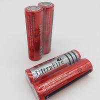 ถ่านชาร์ต รุ่น UltroFire 18650 3.7V 6,800 mAh (สีแดง) 1 ก้อน /50 ก้อน