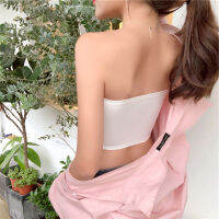 Anti-glare Tube Top Simple Slim Short Base