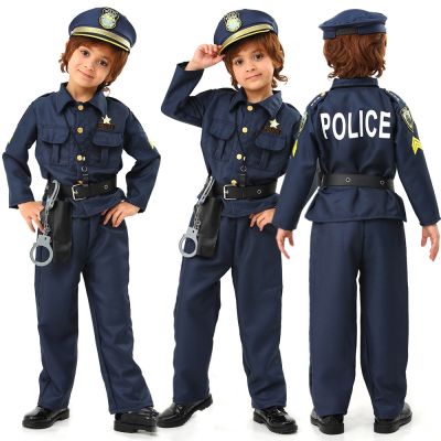 ▥ Kids Boys Police Costumes Set