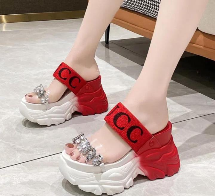 top-2022-new-fashion-thick-bottom-heightening-cool-drag-wedge-heel-slippers-womens-rhinestone-one-word-half-drag-summer-outer-wear