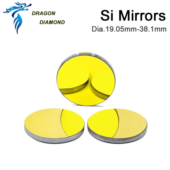 6-pcs-si-reflective-mirrors-laser-lens-dia-19-05mm-20mm-25mm-30mm-38-1-mm-for-laser-cutting-mirror-mount