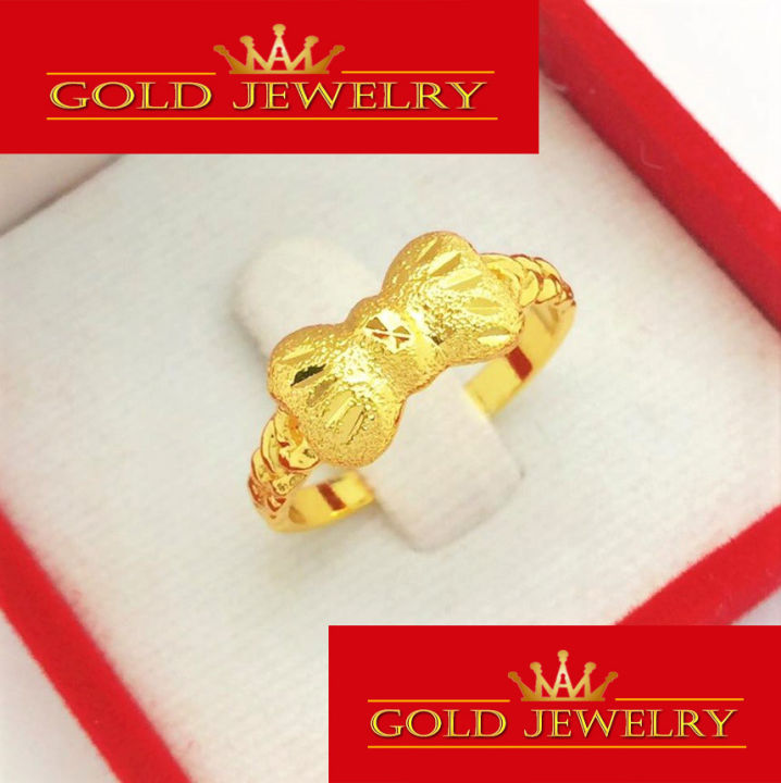 gold-jewelry-เครื่องประดับ-แหวน-แหวนทอง-แหวนทองคำ-เศษทองคำแท้เยาวราช-ลายโบว์ถักเปีย