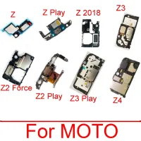 กริ่งลำโพงสำหรับ Motorola Moto Z Z2 Z3เล่น Z2 X Force Z4 Z 2018 XT1789ม. XT1662ดังขึ้นสปีกเกอร์แบบวงแหวนอะไหล่ซ่อม