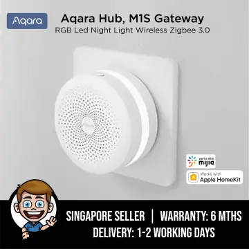 My.gatewayaqara Hub M1s With Rgb Led Night Light - Homekit & Mi Home  Compatible