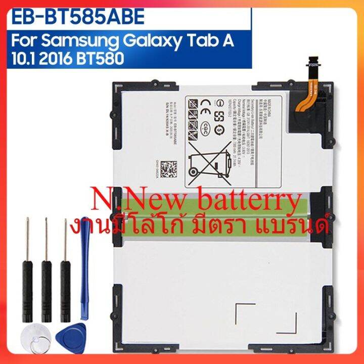 แบตเตอรี่-eb-bt585abe-สำหรับ-samsung-tab-a-10-1-2016-bt580-sm-t585c-eb-bt585aba-แท็บเล็ตแบตเตอรี่7800mah