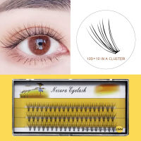 Ub DIY Eyelash Extensions Fish Tail Eyelashes Natural Grafted False Fake Eyelashes Cluster Lashes for Women Ladies and Grils Wear