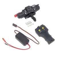 Dual Motors Automatic Winch Wireless Remote Controller System for 1:10RC Crawler Car Axial SCX10 90046 Traxxas TRX4 TRX6