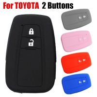 2 Silicone Cover Fob Car Keyless Protector Holder C-HR Prius 2016 2017 2018 тойота