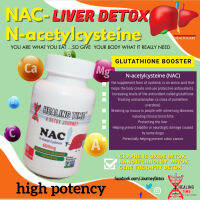 NAC N-acetylcysteine  600mg - 60 veg cap- cysteine -antioxidant -anti bacterial-anti parasite- graphene oxide detox -elimination of mucus -heavy metal detox-iron absorbtion