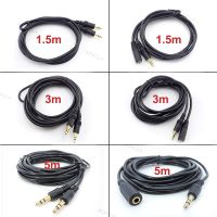 Audio Extension Cord 3.5 Stereo AUX jack 3.5mm Cables Vehicle connecting Line Male to Male 1.5m/3m/5m D1AG