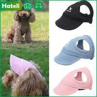 【HATELI】Pet หมวกแก๊ปสุนัขขนาดเล็กสัตว์เลี้ยงลูกสุนัขฤดูร้อน Oxford หมวกสุนัขเบสบอลหมวกกลางแจ้งอุปกรณ์เสริม Sun Bonnet หมวก