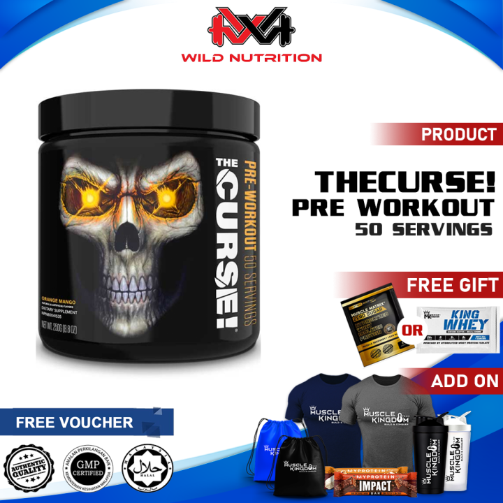 The Curse Pre Workout 250g (50 Servings) Lazada