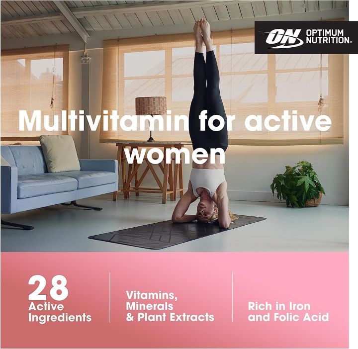 optimum-nutrition-opti-women-วิตามินรวมผู้หญิง-วิตามิน-ออกกำลังกาย-บำรุงร่างกาย-รับประกันแท้-จากusa